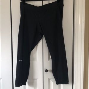 Workout compression capris